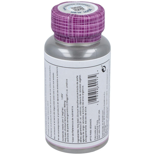 Solaray Holy Basil 900Mg 60Caps