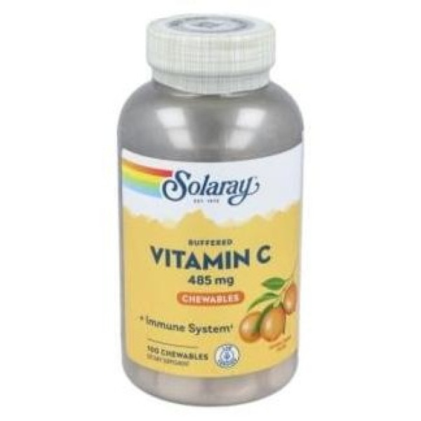 Vitamina C 500 Mg Masticables Naranja 100 U