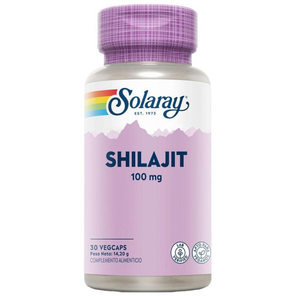 Shilajit 100 Mg Vegcaps, Vitaminas Y Suplementos Solaray - Perfumes Club