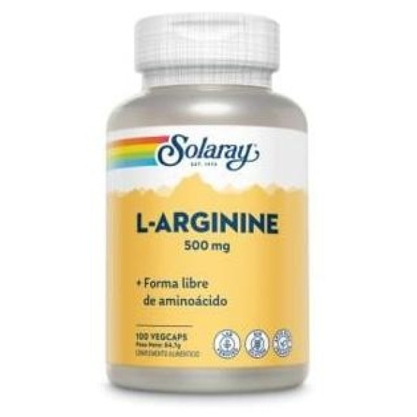 L-Arginine 500Mg. 100Cap.
