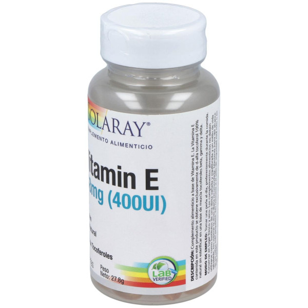 Vit. E (100% D-Alfa Tocoferoles) 50Perlas