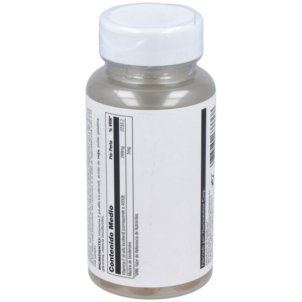 Vit. E (100% D-Alfa Tocoferoles) 50Perlas