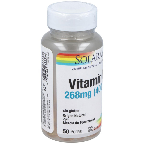 Vit. E (100% D-Alfa Tocoferoles) 50Perlas