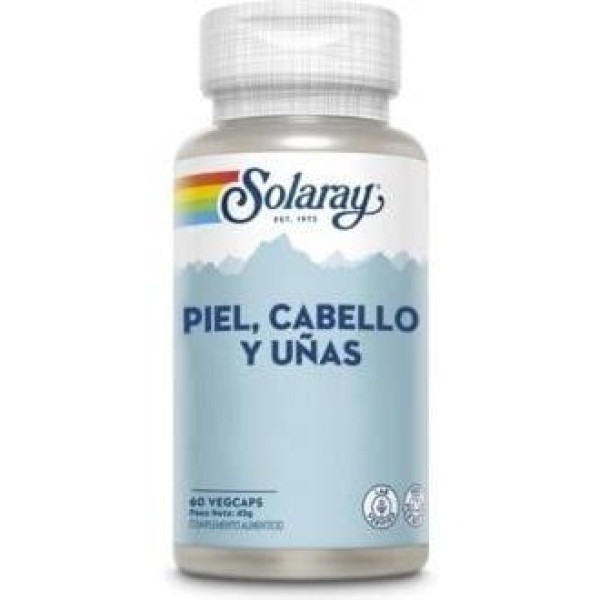 Solaray Piel Cabello Y Uñas 60Caps