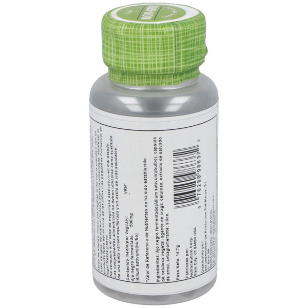 Black Garlic Bulb (Ajo Negro) 500Mg. 50Cap.