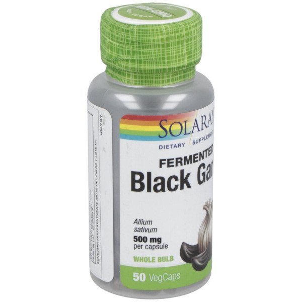 Black Garlic Bulb (Ajo Negro) 500Mg. 50Cap.