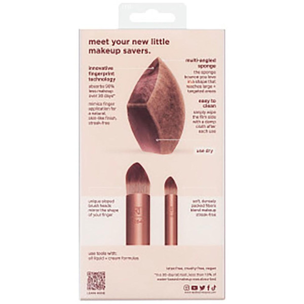 Makeupsaver Sponge + Brush Estuche 3 Pz