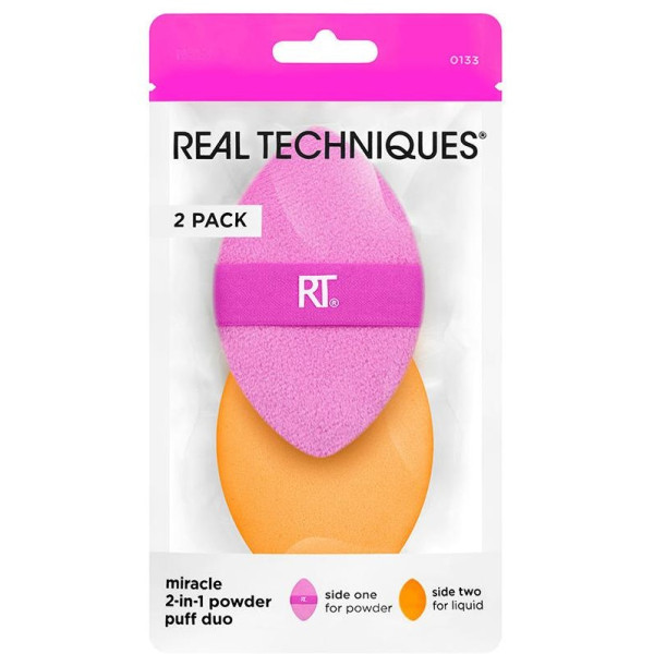 Miracle 2 In 1 Powder Puff Duo 2 U