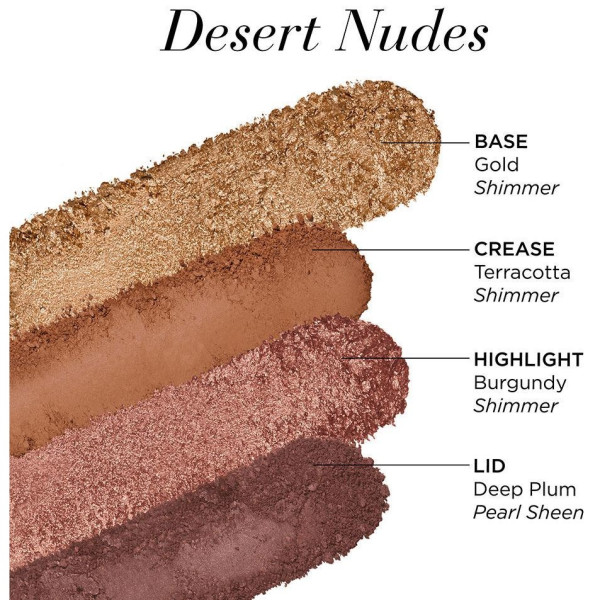 Eyeshadow Quad Sombra De Ojos Desert Nudes 3 Gr