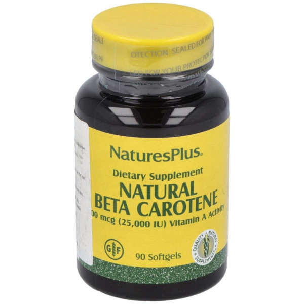 Nature'S Plus Beta Caroteno 90 Perlas