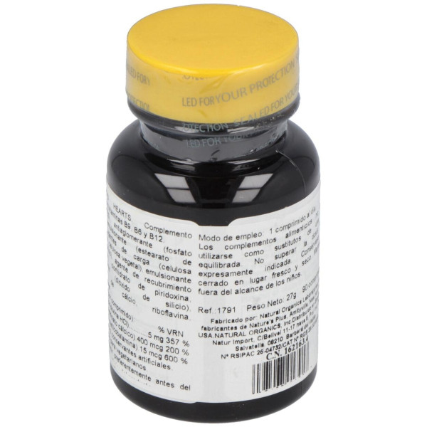 Natures Plus Acido Folico 800 Mcg 90 Comprimidos