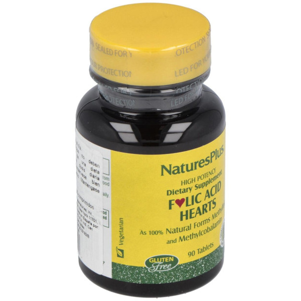 Natures Plus Acido Folico 800 Mcg 90 Comprimidos