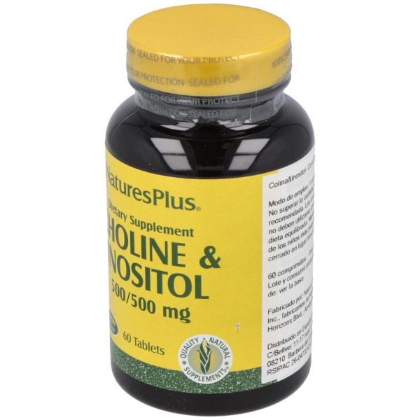 Colina + Inositol 500Mg. 60Comp.