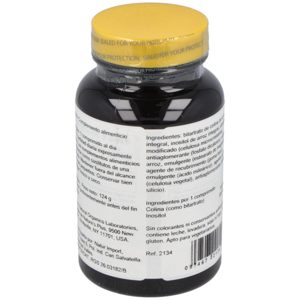 Colina + Inositol 500Mg. 60Comp.