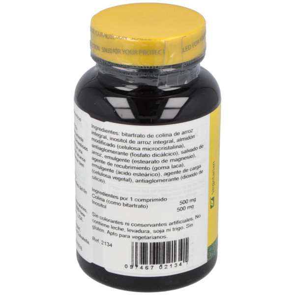 Colina + Inositol 500Mg. 60Comp.