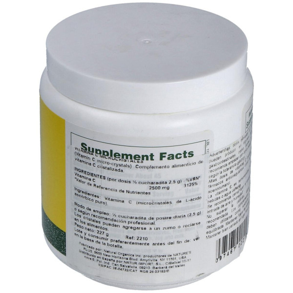 Naturesplus Vitamina C Microcristales 227G