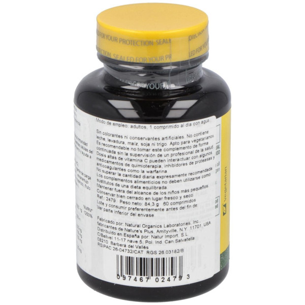 Super C Complex+Bioflavonoides(Accion Retard.)60Co