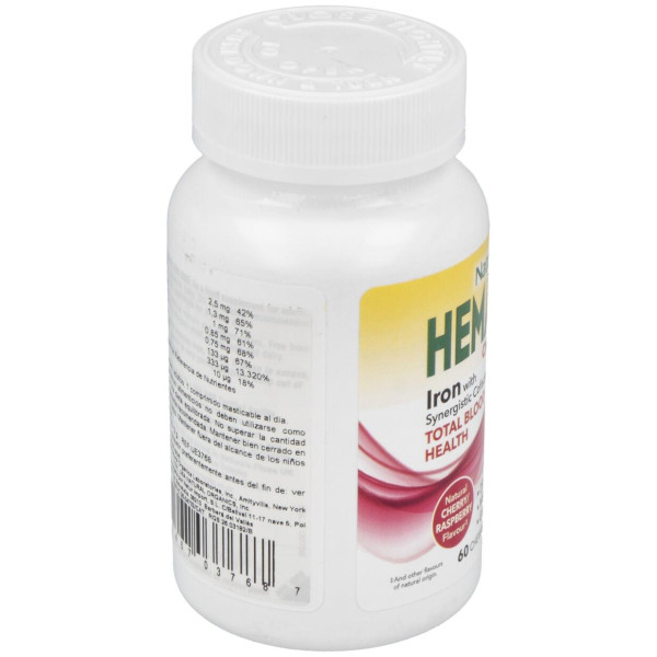 Naturesplus Hema-Plex Masticable 60Comp