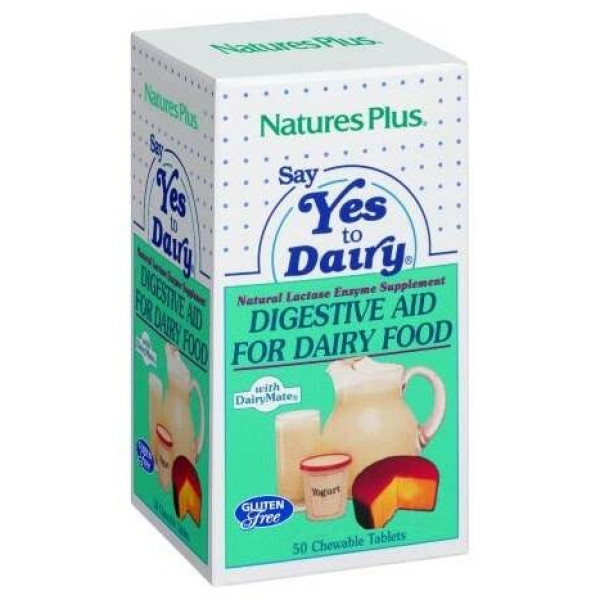 Natures Plus Say Yes To Dairy 50 Comprimidos