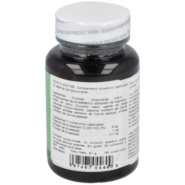Papaya Enzime 180Comp. Masticable
