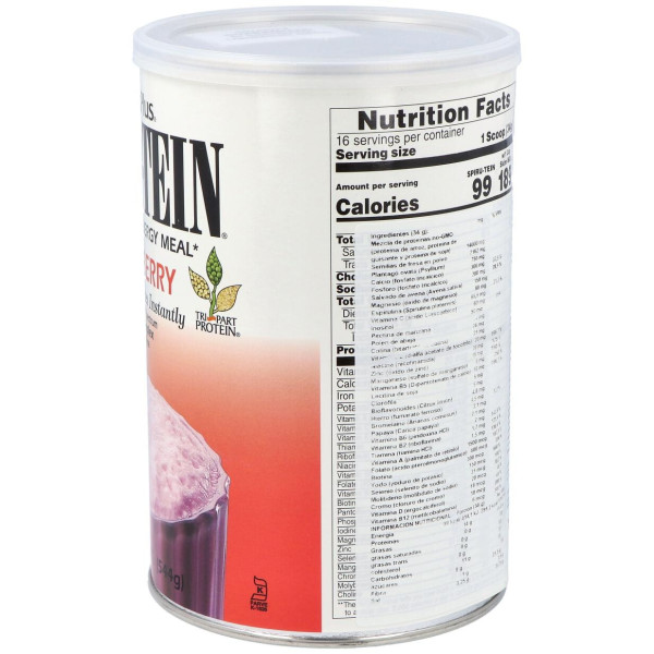 Nature'S Plus Spiru-Tein Fresa 544G