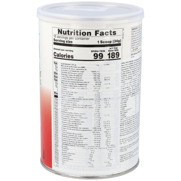 Nature'S Plus Spiru-Tein Fresa 544G