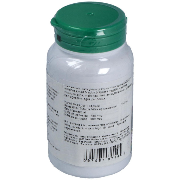 Natures Plus Sauzgatillo 150Mg 60Caps