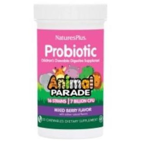Animal Parade Probiotic 30Comp Mastic.