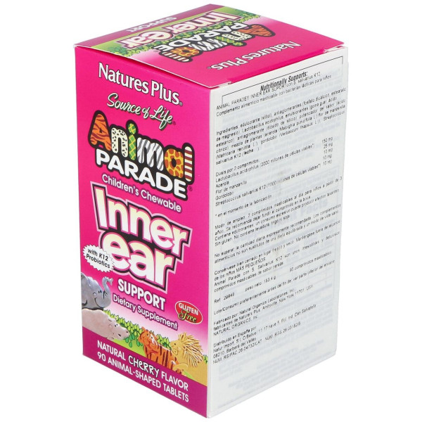 Naturesplus Animal Parade Inner Ear Support 90Comp
