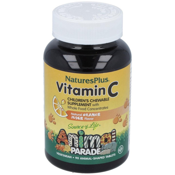 Animal Parade Vit.C 90 Comprimidos Masticables