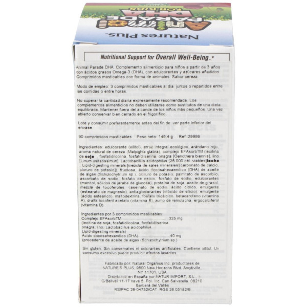 Animal Parade Dha 90Animales Masticable
