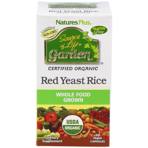 Garden Source Of Life Levadura De Arroz Rojo 60Cap