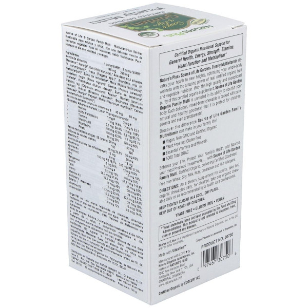 Nature'S Plus Garden Family Multivitaminico 60Comp