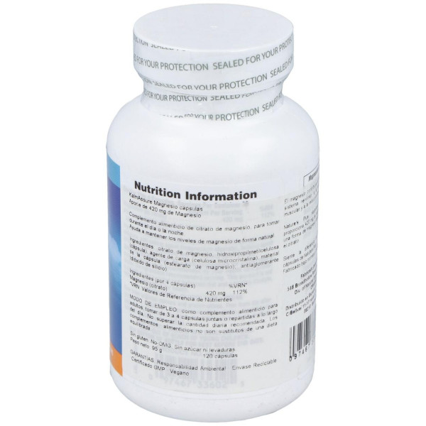 Kalmassure Magnesio 120Cap.