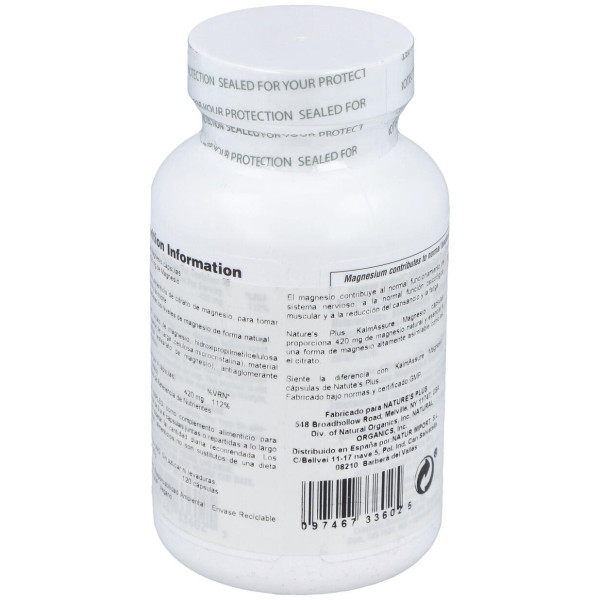 Kalmassure Magnesio 120Cap.