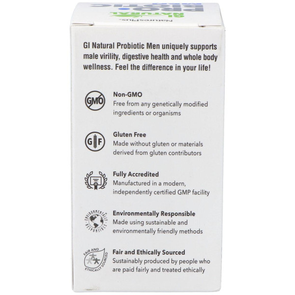 Gi Natural Probiotic Men 30Cap.