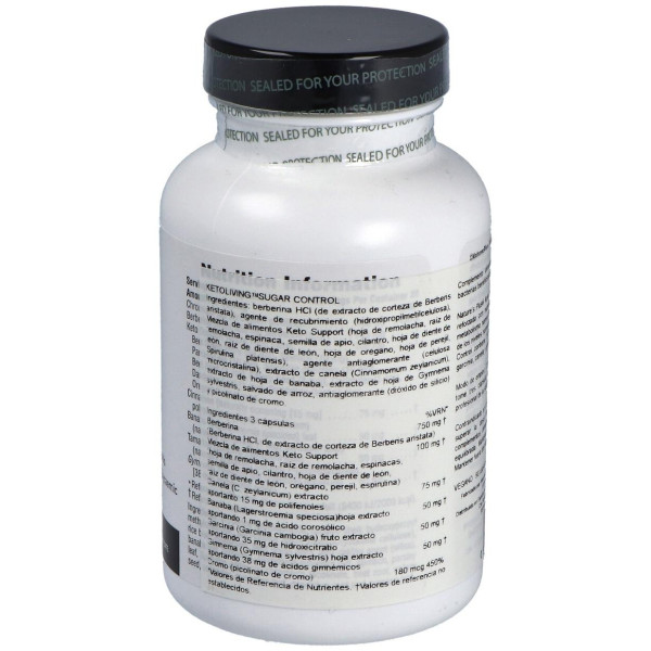 Keto Living Sugar Control 90Cap.