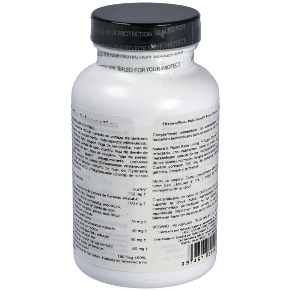 Keto Living Sugar Control 90Cap.