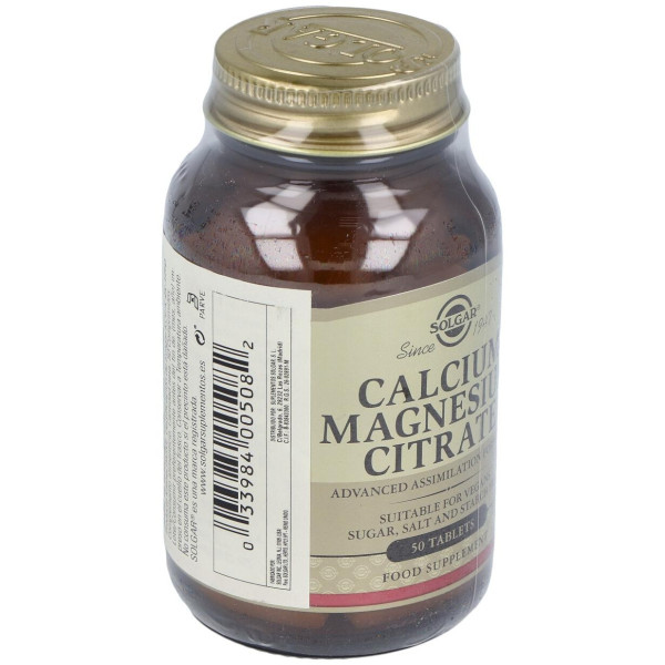 Solgar Calcio/Magnesio Citrato 50 Comprimidos