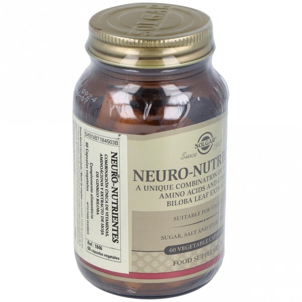 Solgar Neuro Nutrientes 60 Cápsulas