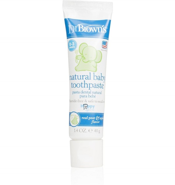 Pasta Dental Infantil Natural - Bebe Dr Brown (1 Envase 40 G)
