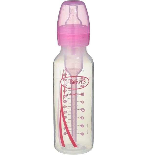 Biberon Estandar Options - Dr Brown´S Natural Flow (Rosa 250 Ml Pack 2 U)