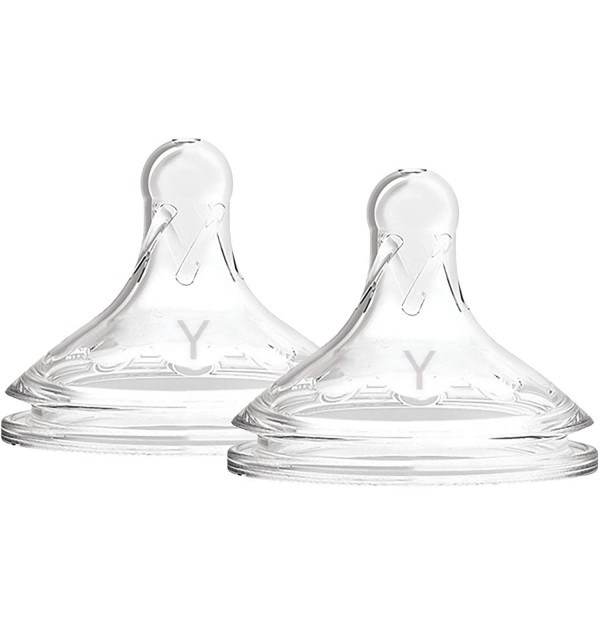 Tetina Silicona Boca Ancha Options+ - Dr Brown´S Natural Flow (Cereales 2 U)