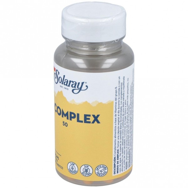Solaray B Complex 50 Capsulas