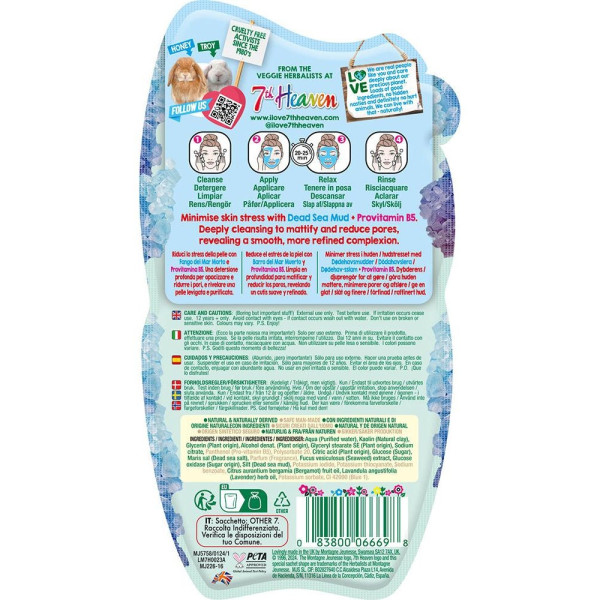 Dead Sea Mud Mascarilla Barro Poros Perfectos 15 Gr