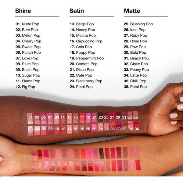 Pop Longwear Matte Barra De Labios Ruby Pop 3,9 Gr