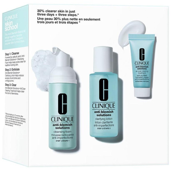 Anti-Blemish Solutions 3-Step Skin Care System Estuche 3 Pz