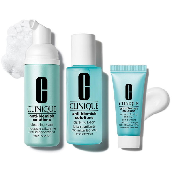 Anti-Blemish Solutions 3-Step Skin Care System Estuche 3 Pz