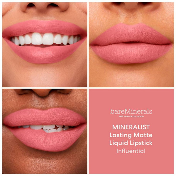 Bareminerals Mineralist Comfort Matte Lipstick Influential 3.5Ml