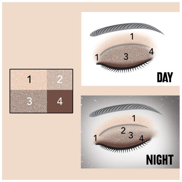 Revlon Colorstay 16 Hour Eye Shadow 500 Addictive 4_5G